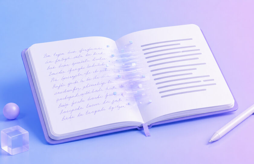 Handwriting OCR on Mac illustration