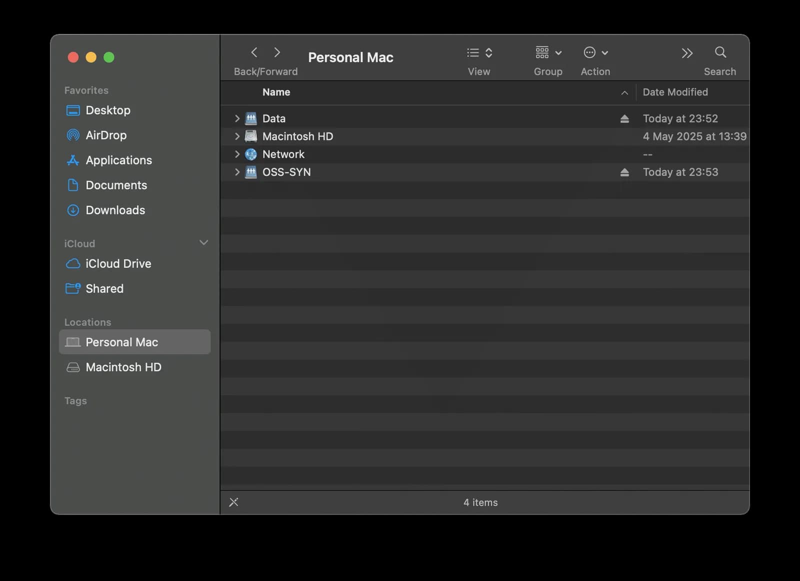 Finder mac os file manager